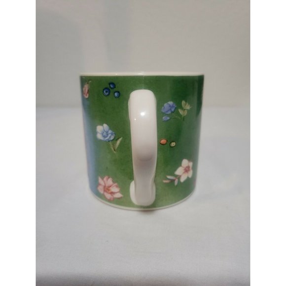 Winnie The Pooh Coffee Mug Simply Pooh Disney Flowers Butterflies Cup - Picture 2 of 6